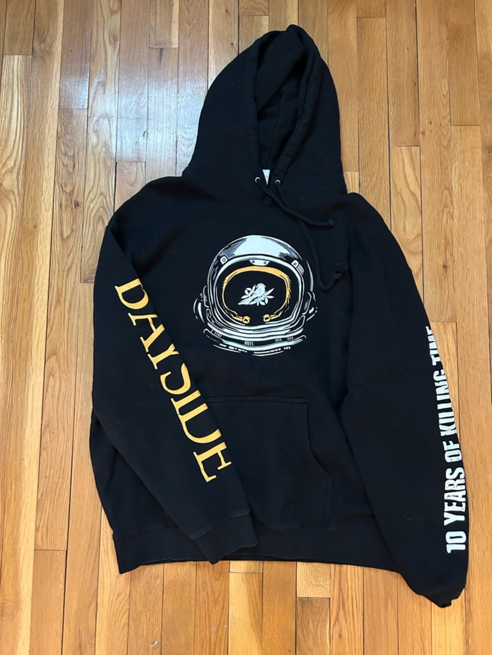 Bayside Black Hooded Sweatshirt XL